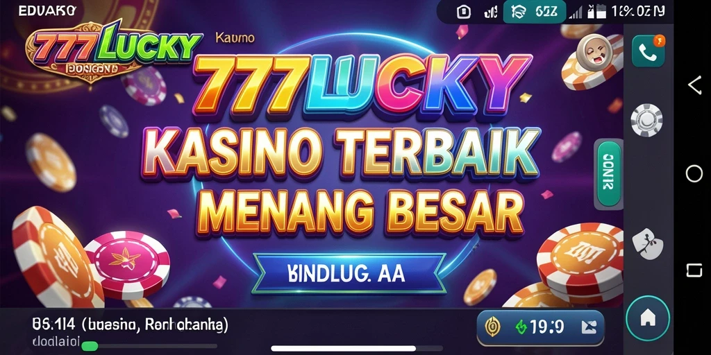 Tampilan gameplay <strong>777LUCKY</strong> yang menghibur dan mendebarkan.